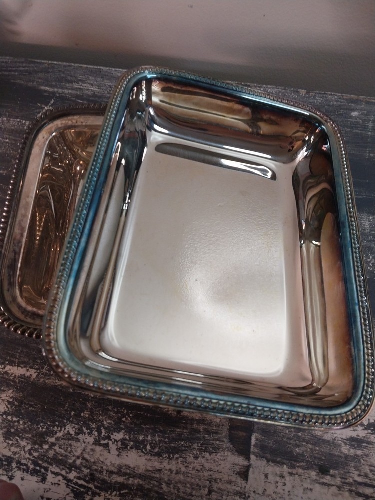 Webster Wilcox Fine Quality Silver Plate Covered Dish