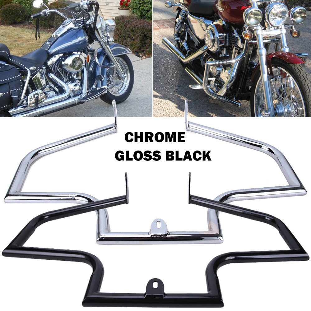 Highway Bars Engine Guard Crash Bar For Harley Softail Slim Fatboy FLS 2000-2017
