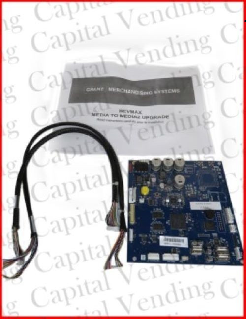 Dixie Narco Bev Media Upgrade Kit -  Convert 7"  to Media2 Technology
