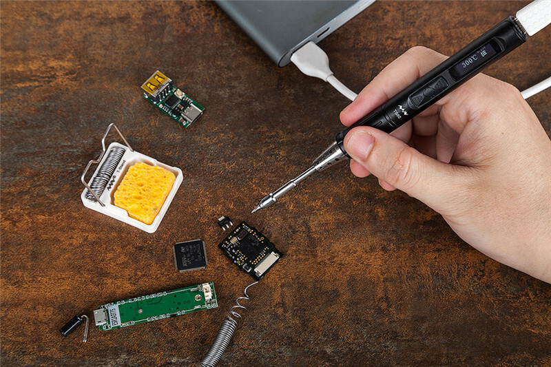 Miniware TS80 Smart Soldering Iron D25 More Kit US Plug Digital Station OLED US
