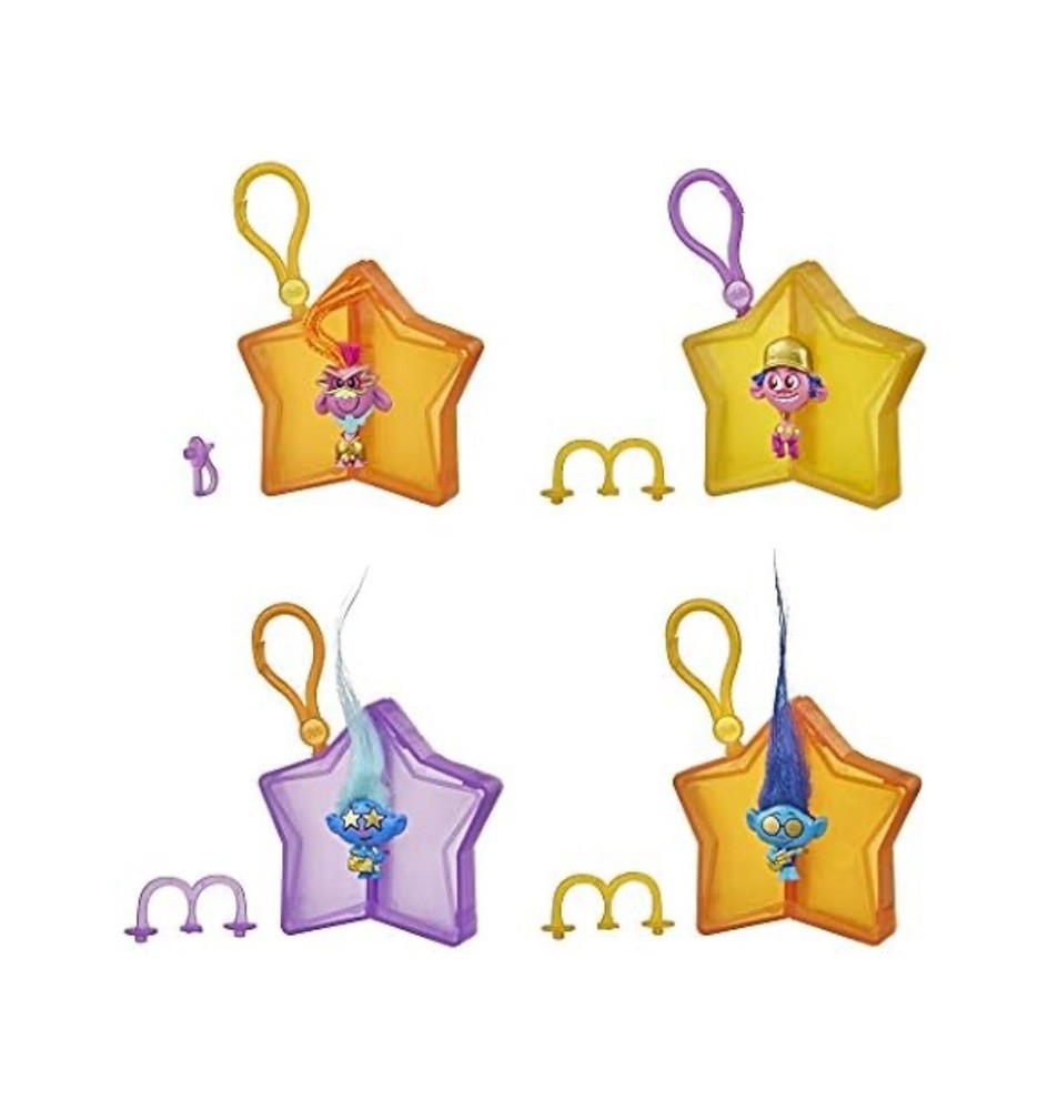 DreamWorks Trolls World Tour Tiny Dancers Surprise 4-Pack Series 4, Tiny Dancers