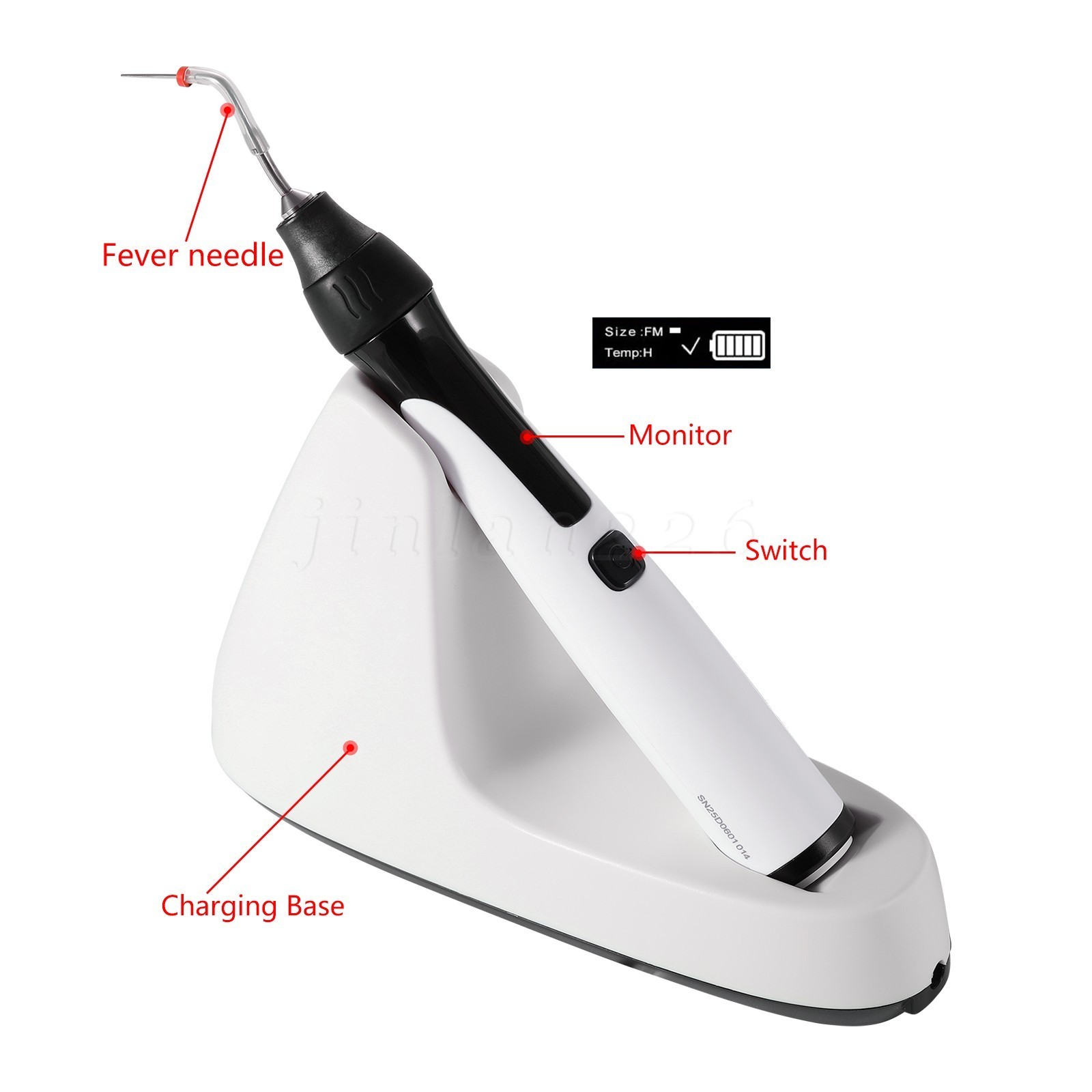 Dental Gutta Percha Obturation System Pen Gun