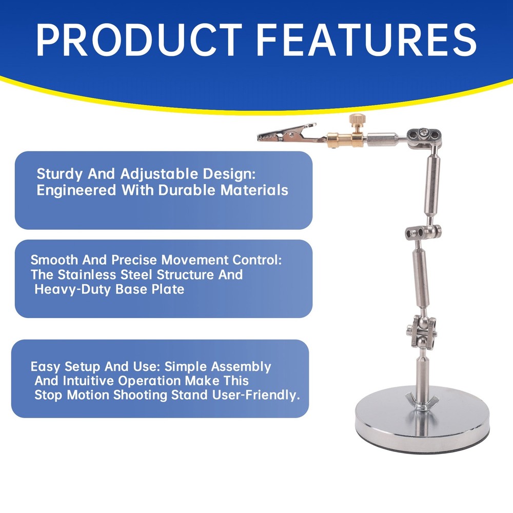 Stop Motion Animation Winder Rig System with Vertical&Horizontal Rails,Stop2024