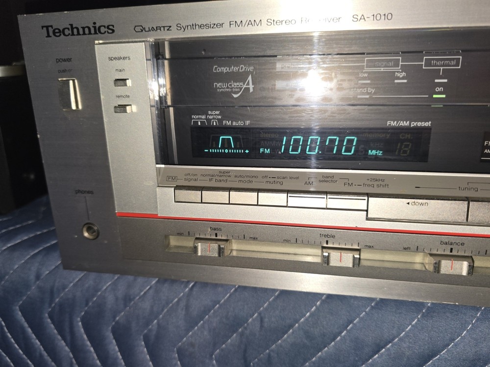 Rare Vintage Technics SA-1010 Stereo Receiver, Works!
