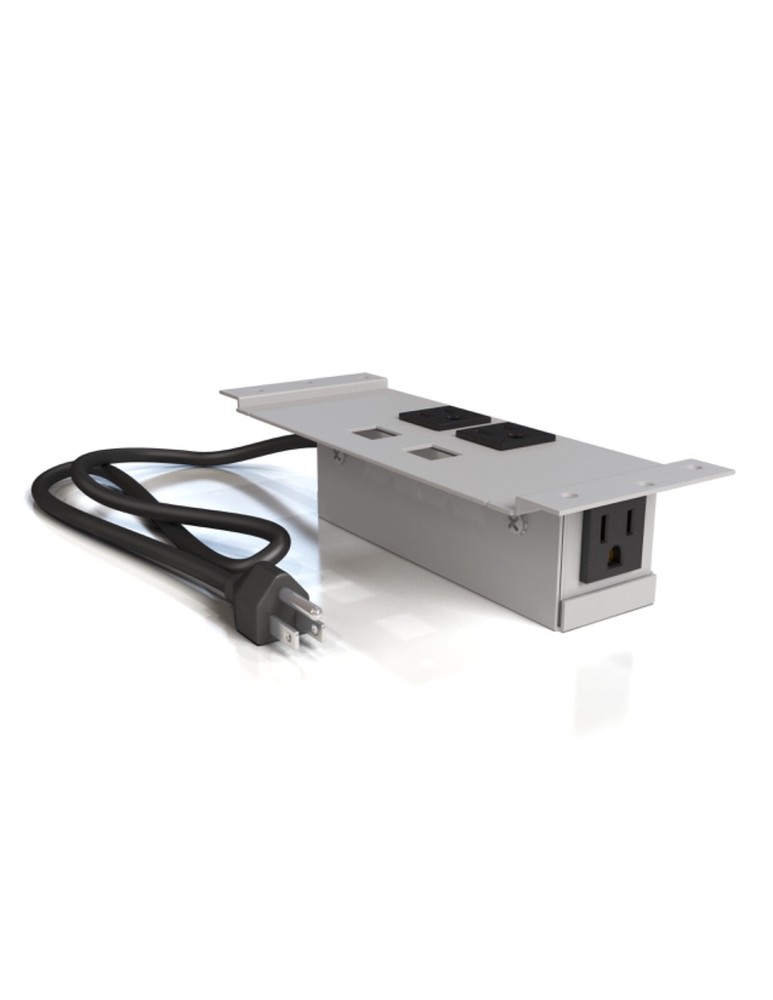 Dekko Villa silver 2+1 power + 2 open data port power module