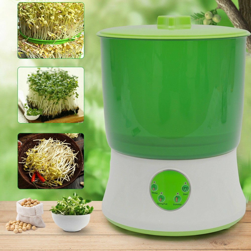 Automatic Bean Seed Sprouts Machine Bean Sprout Maker Double Layers 260x370MM