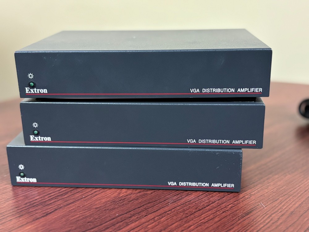 Extron P/2 DA4xi VGA Distribution Amplifier 1x4 Splitter (3)