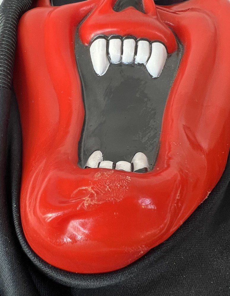Vintage Red Devil Demon Ghostface Scream Mask Halloween Easter Unlimited