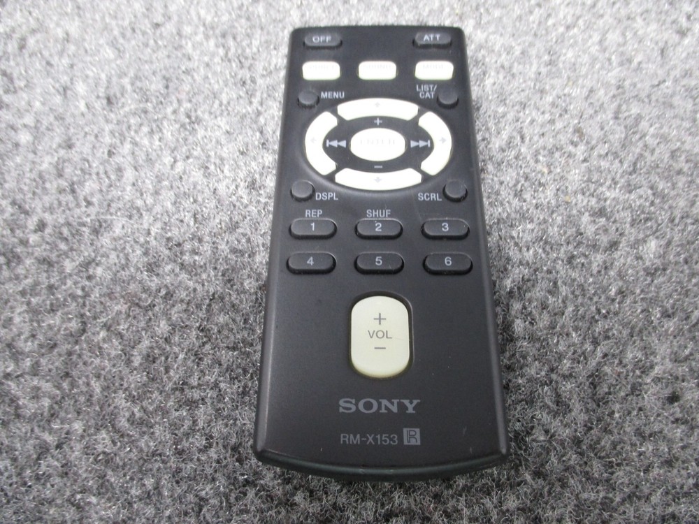 Sony Genuine RM-X153 Remote Control Black