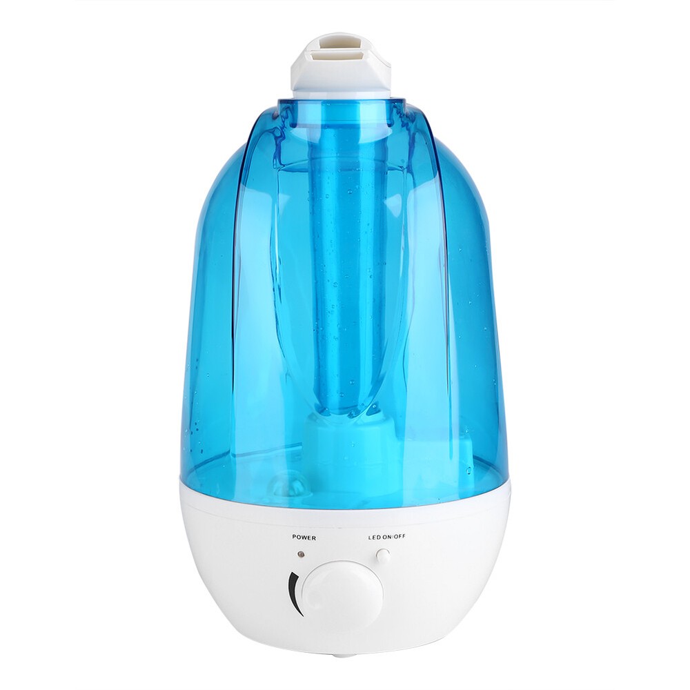 4L Ultrasonic Humidifier Diffuser LED Light Office Room Mist Maker Air Purifier