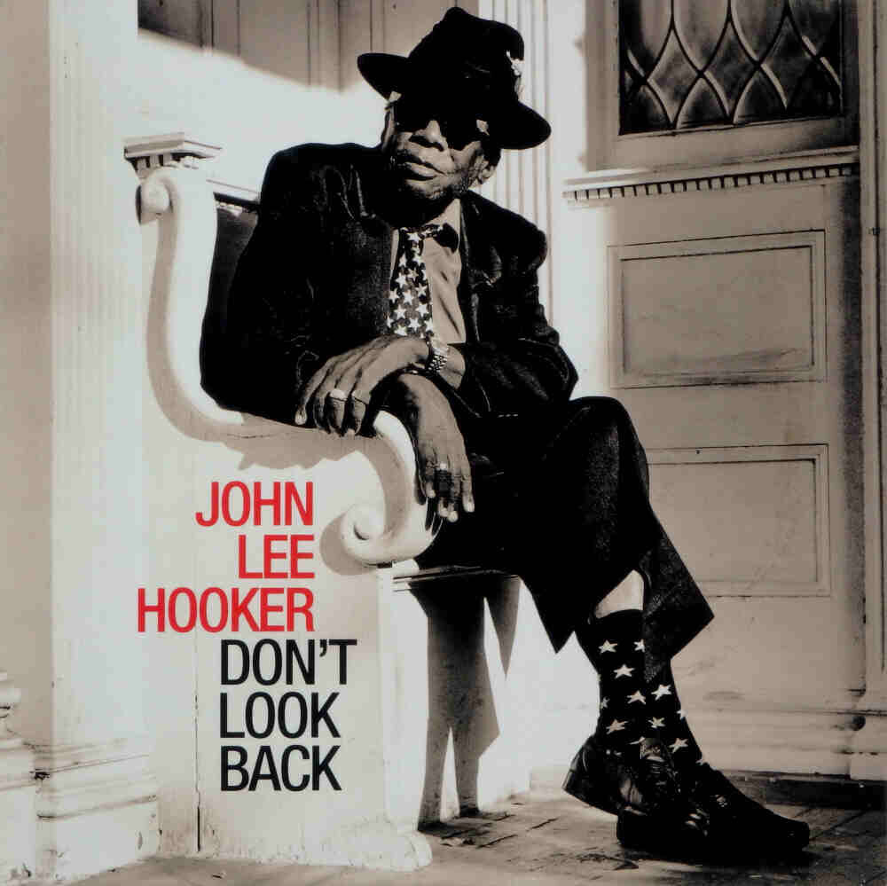 JOHN LEE HOOKER "Don't Look Back" New Original 1997 US Promo Blues Poster Flat