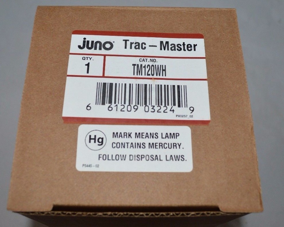 Juno Trac-Master TM120 Modular Wall Wash Fixture- White