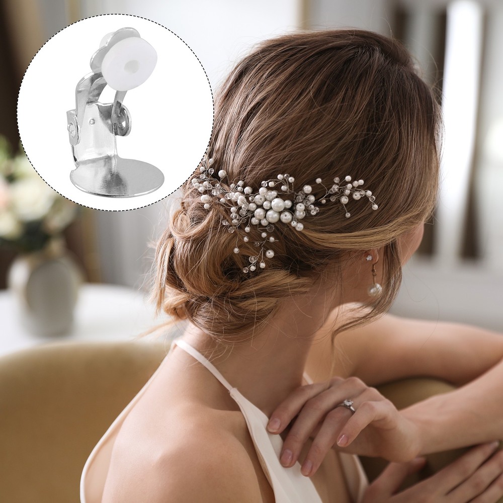 Earring Backs, 50pcs - Silicone Soft Earring Backs for Studs (White,8mm)