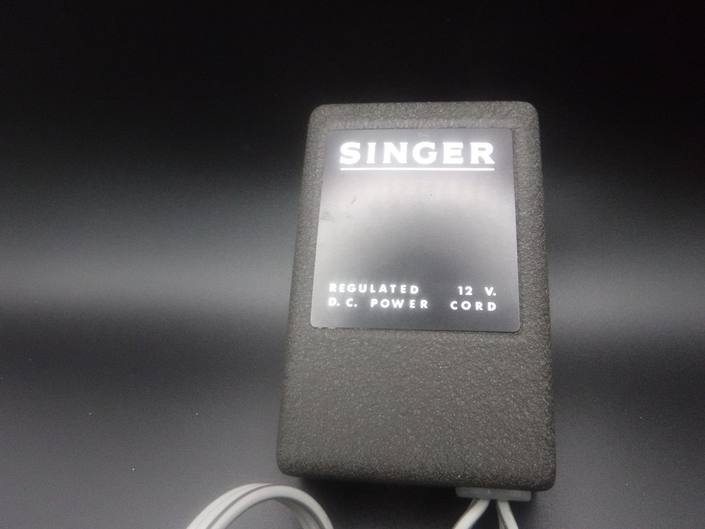 SINGER 600E ? Regulated 12v. D.C. Power Cord ***Read Description***