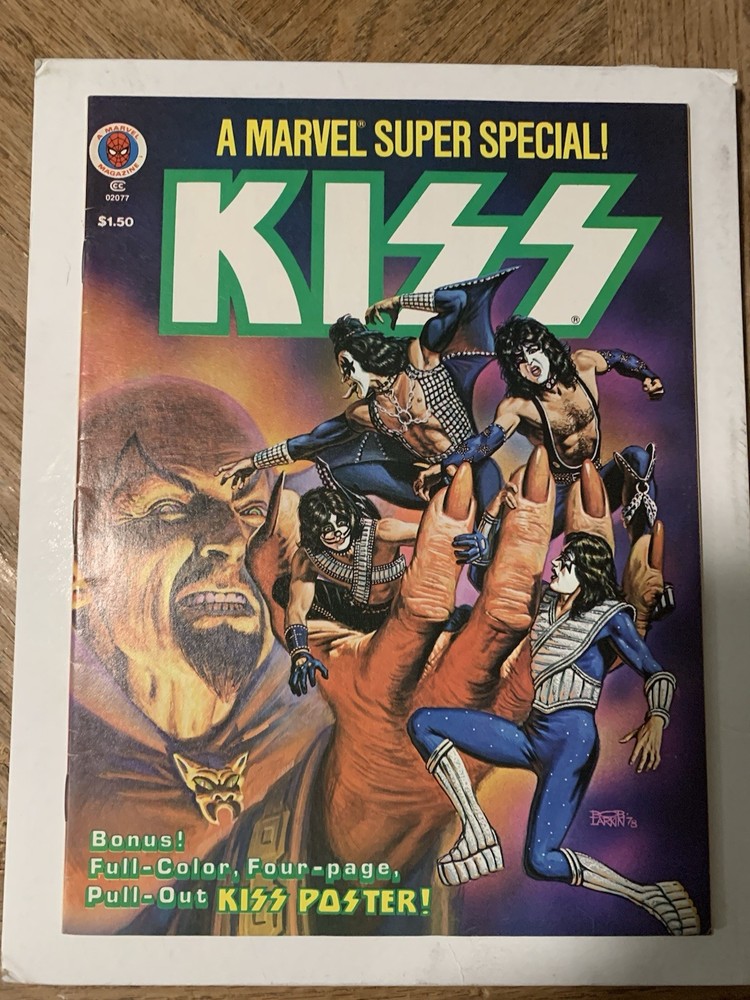 KISS Marvel Super Special # 5 Comic Book. 1978