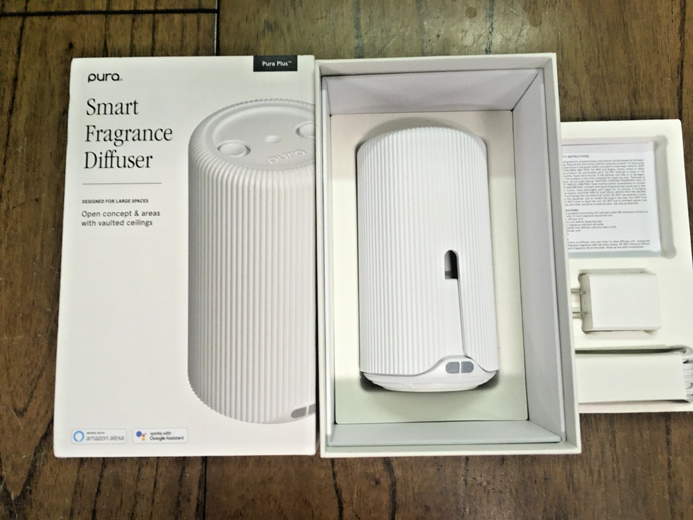 Pura Plus White Wi-Fi Smart Fragrance Home Diffuser, Diffuser & Power Cord NICE