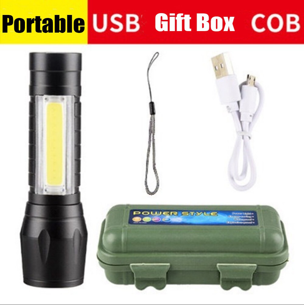 2x 950000000 Lumen Super Bright LED Tactical Flashlight Rechargeable Work Light