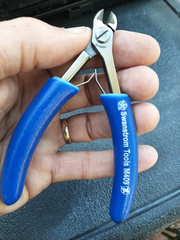 2 Lot Precision US Made Flush Side Diagonal wire Cutter Engineer Medical Grade