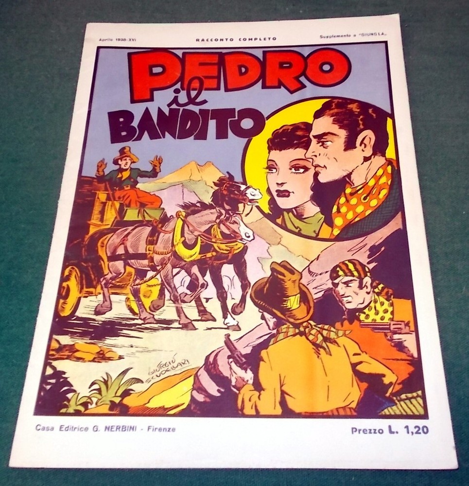 PEDRO IL BANDITO reprint Nerbini 1975
