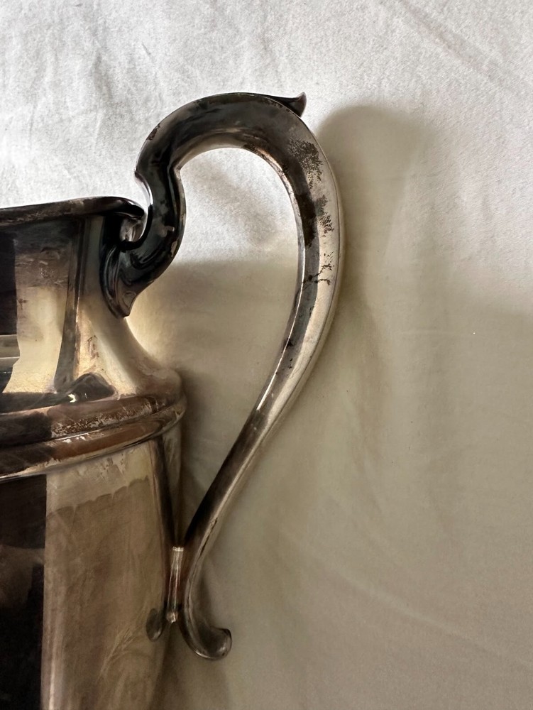 Antique 1927 Gorham 5 Pint Silver EP Pitcher YC624