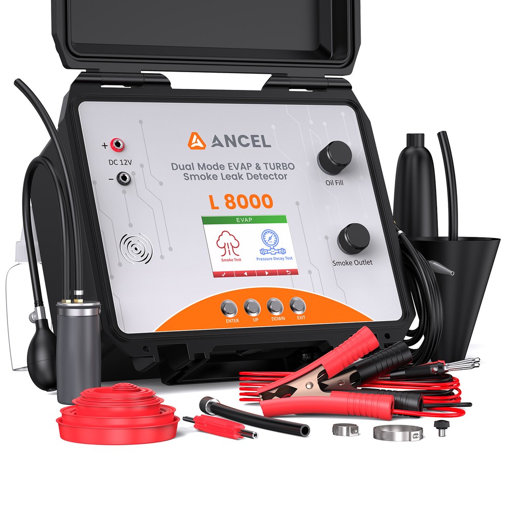 Car Leak Detector Dual Mode Leak Diagnostic Tool for EVAP & Turbo System Testing