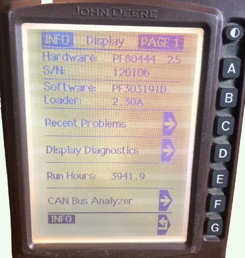 JD BrownBox GreenStar Display PF80444 & Mobile Processor PF80425 READ DECRIPTION