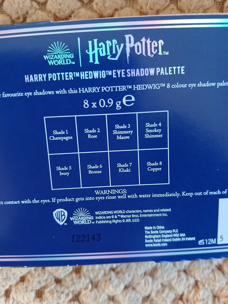 Harry Potter Gift Bundle, Bath collection set, Box, Makeup, Backpack.