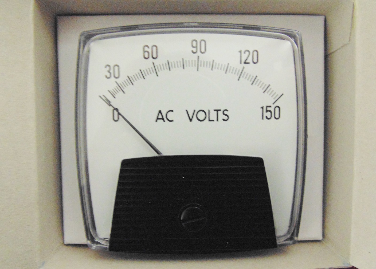 YOKOGAWA 250344PZPZ7 UL 0-150 Volt AC Panel Meter C6306 RTG 0-150V 0-150 VAC