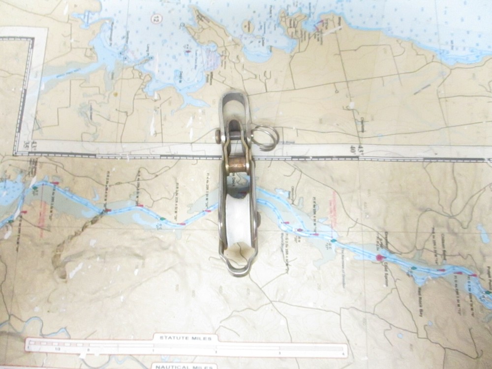 Schaefer 1-1/8" Sheave Single Block