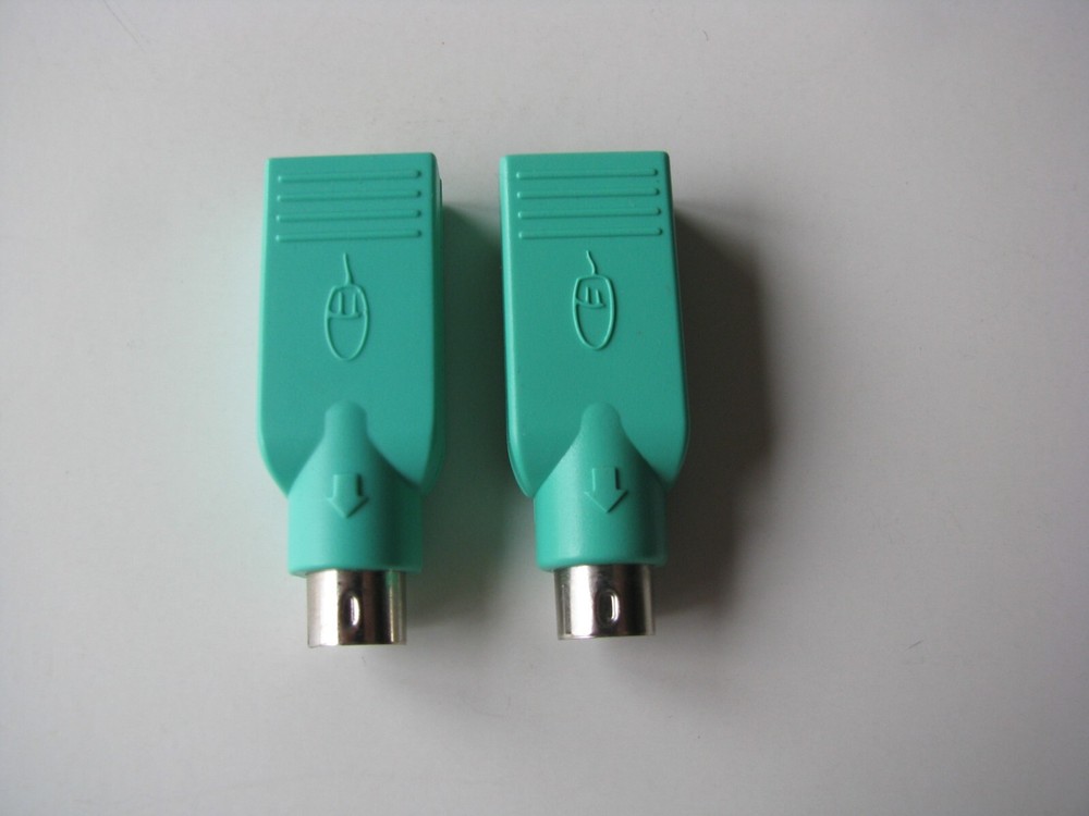 1x PS2 PS/2 to USB Wired Mouse Keyboard Cable Connector Computer Adapter PC Part
