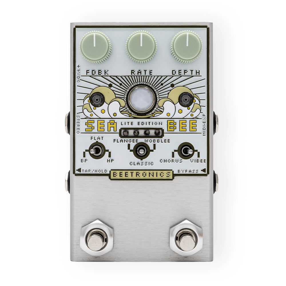 Beetronics Seabee Lite Analog Chorus Pedal - Cream