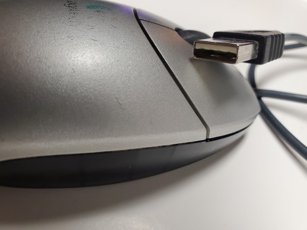 Logitech M-uv55a Wired Mouse Vintage