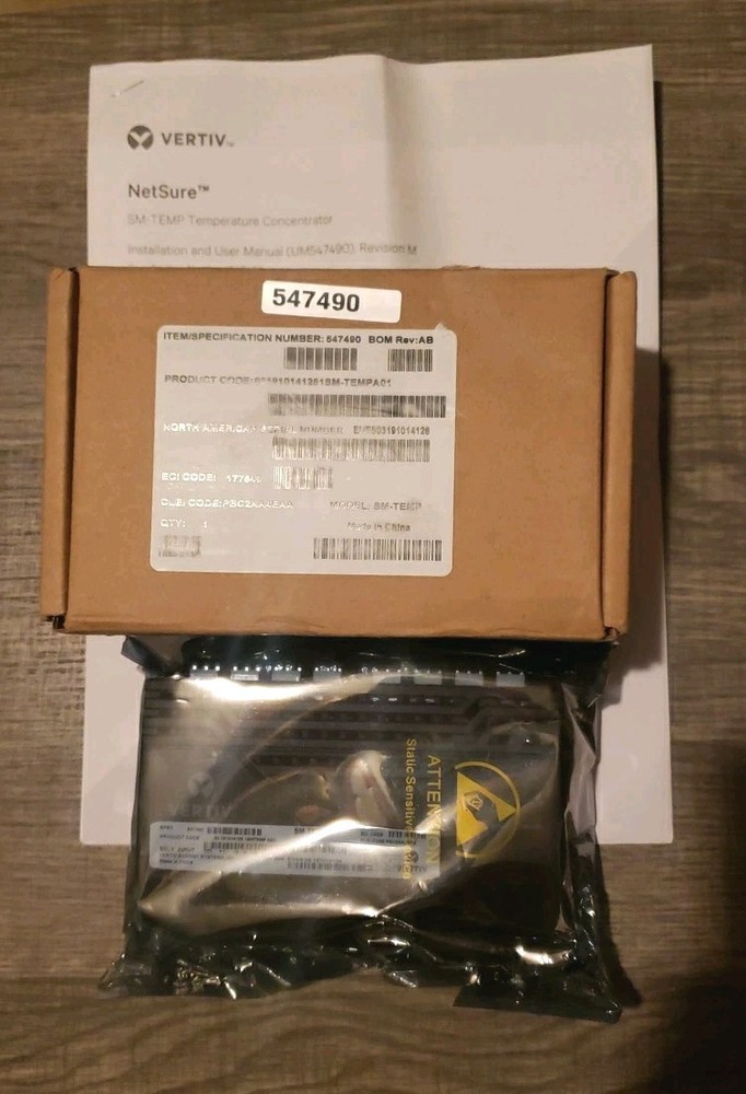 Vertiv SM-Temperature Concentrator Supervision Module 547490 NO CABLE Open Box