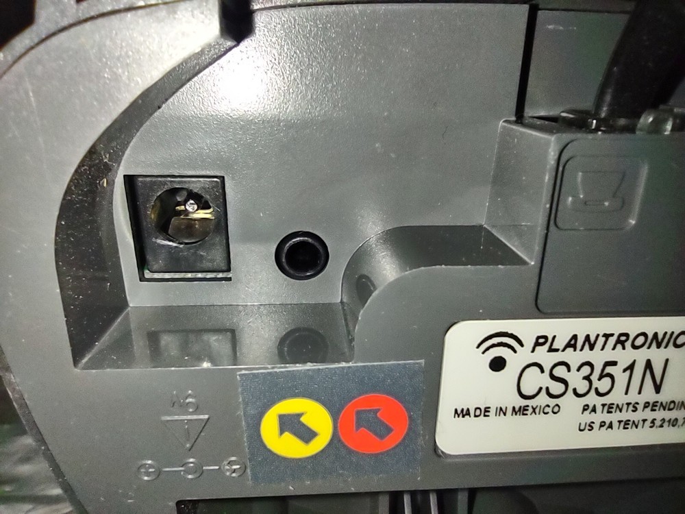 Plantronics CS351N SupraPlus Monaural Wireless Headset **READ NOES PLEASE**