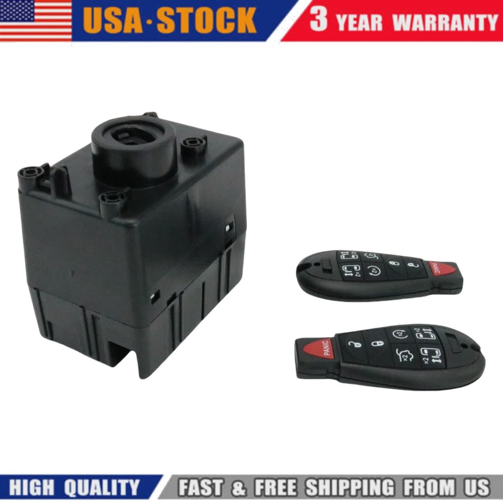 For 2009-15 Dodge Ram 1500 2500 3500 Module Wireless Ignition Node w/Keys US