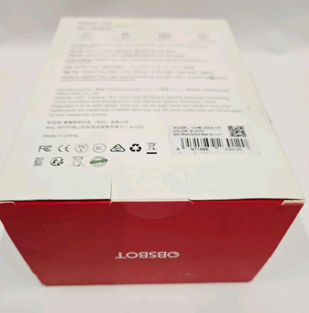 OBSBOT Tiny PTZ Webcam AI-Powered Framing & Autofocus camera 1080p streaming NEW