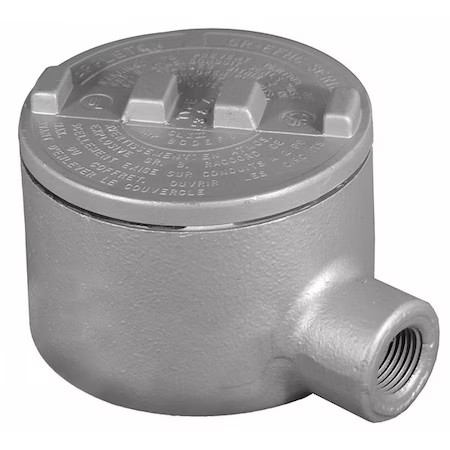 Appleton Electric Gre50-A Conduit Outlet Body, E, 1/2 In.
