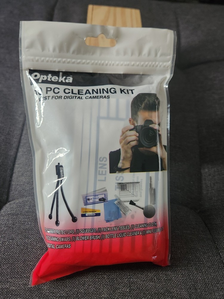 Opteka 10 pc. Digital Camera Universal STARTER KIT - Cleaning, protector, tripod