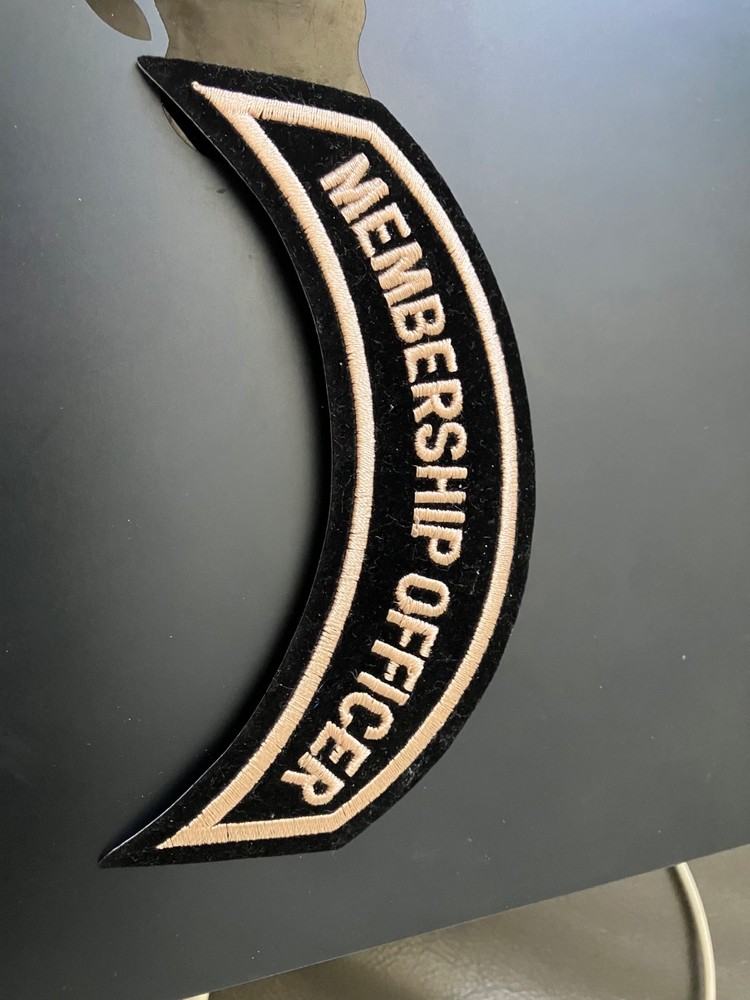 MEMBERSHIP OFFICE ROCKER PATCH