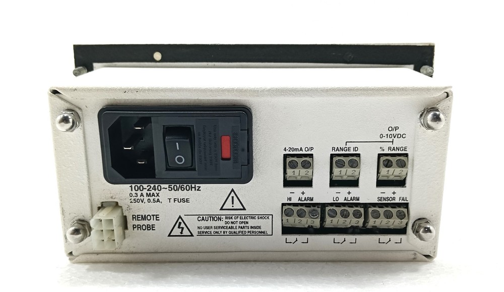 TELEDYNE ANALYTICAL MODEL 3290 PERCENT OXYGEN ANALYZER C64643A WITH SENSOR UNIT