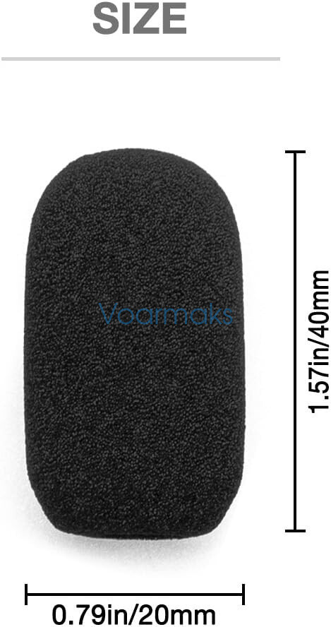 4 Pack Foam Mic Covers For SteelSeries Arctis Nova Pro,Drop,EPOS,Xbox Wireless