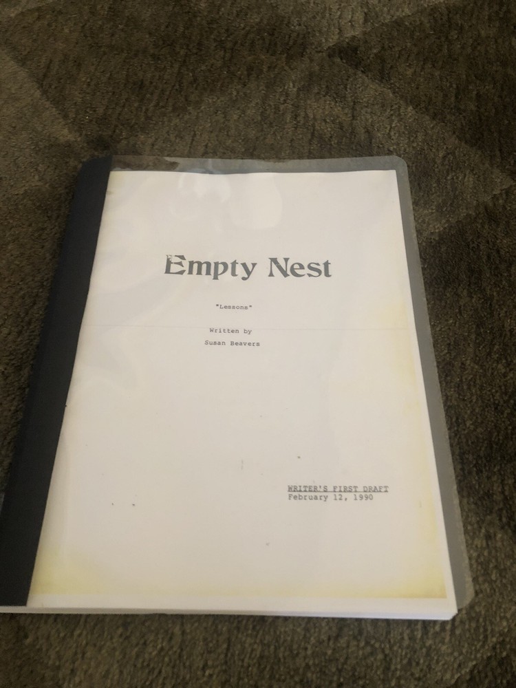 Empty Nest TV Script written by Susan Beavers