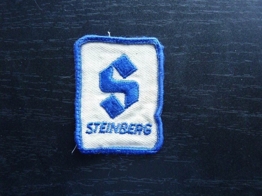 VINTAGE 1970 STEINBERGH GROCERY CREST PATCH BROAD