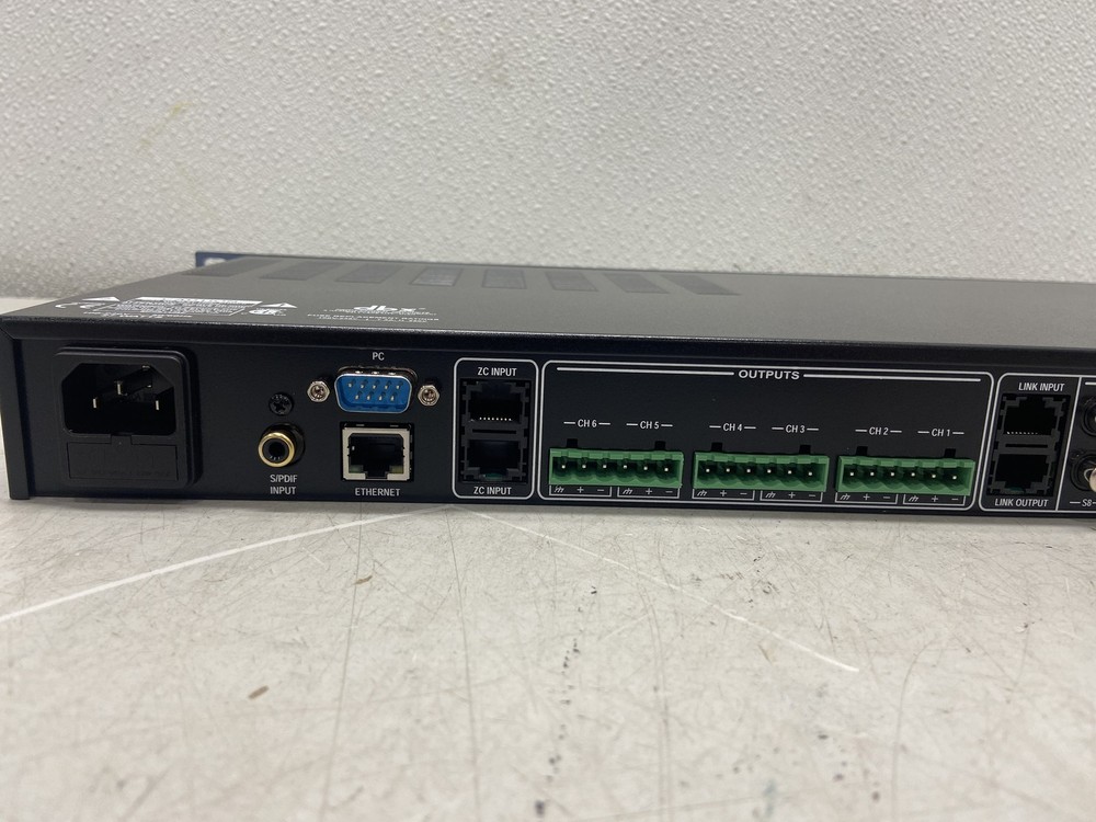 DBX ZonePRO 1260 12x6 Digital Zone Processor 12-In 6-Out