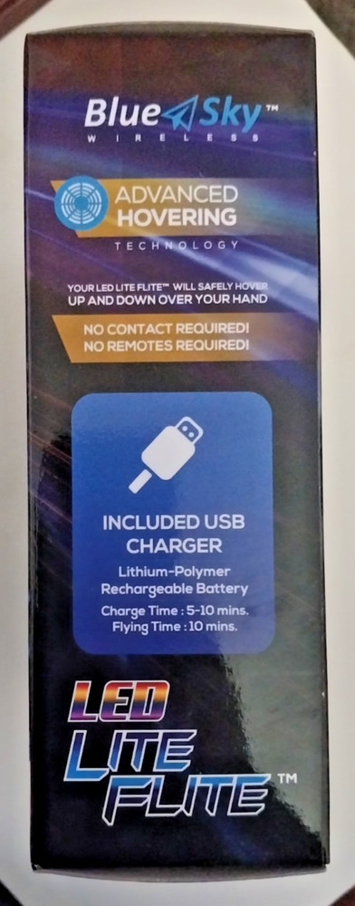 LED Lite Flite Hovering Mini Drone Rechargeable Color Changing Helicopter