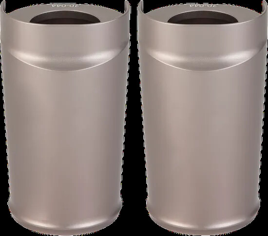 AN Al Fork Boot Covers Pair Smooth Ti Harley Electra Glide 14-21