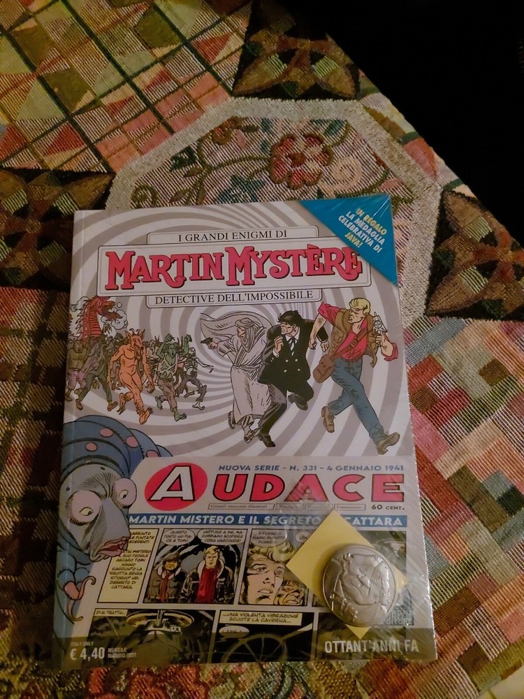 Martin Mystere No. 375 Java Celebrative Medal Blister