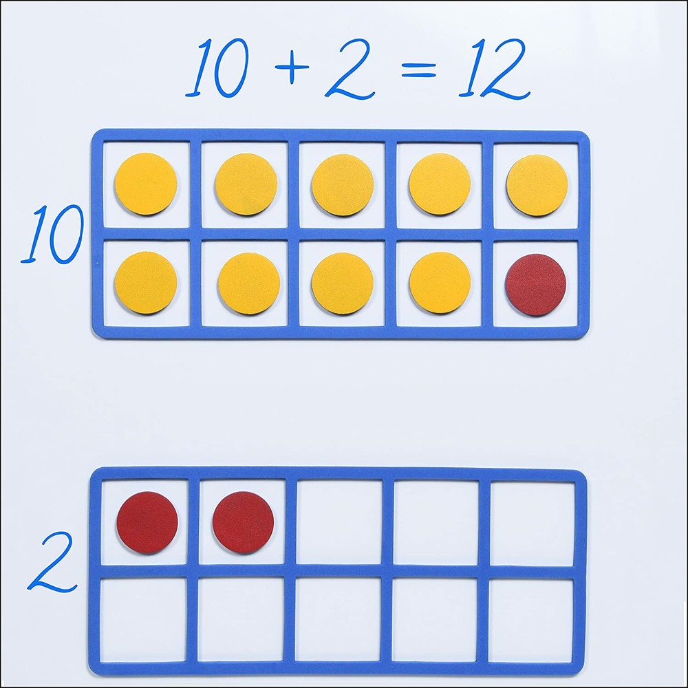 LEARNING ADVANTAGE - CTU7469 Learning Advantage Giant Magnetic Foam Ten Frame...