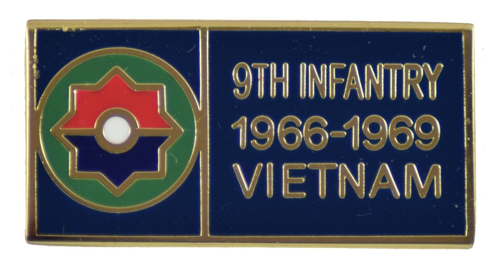 9th Infantry Vietnam Hat Pin