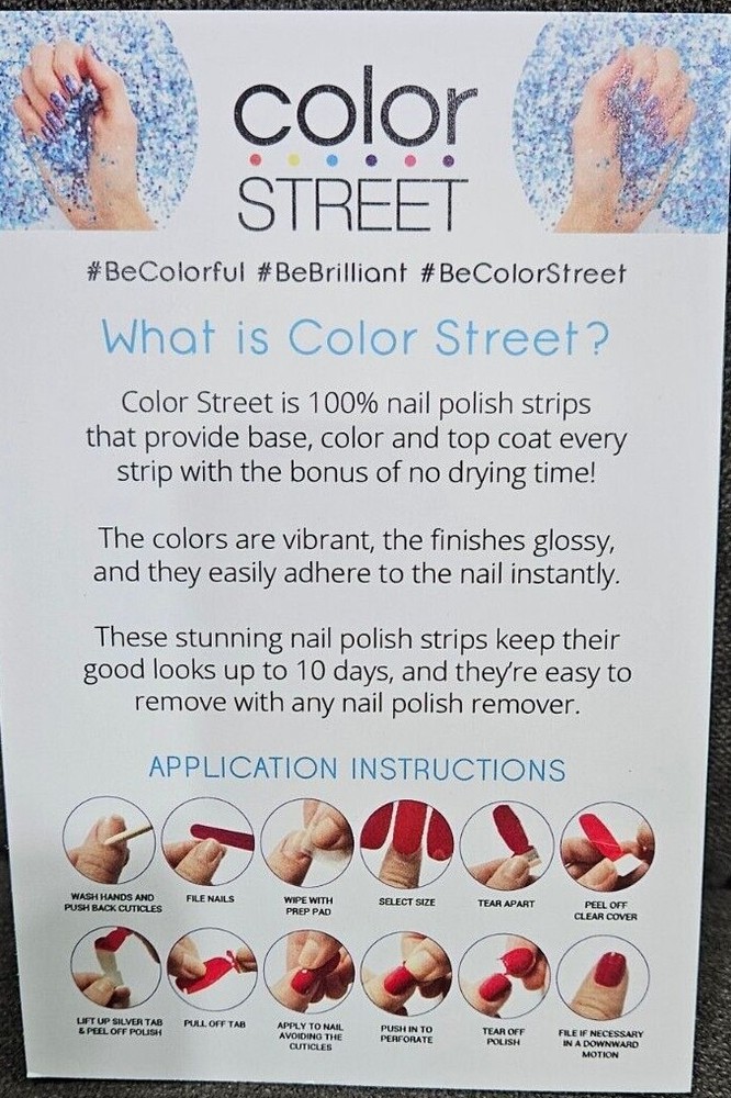 Color Street Nail Polish Strips *New* - Solid Colors